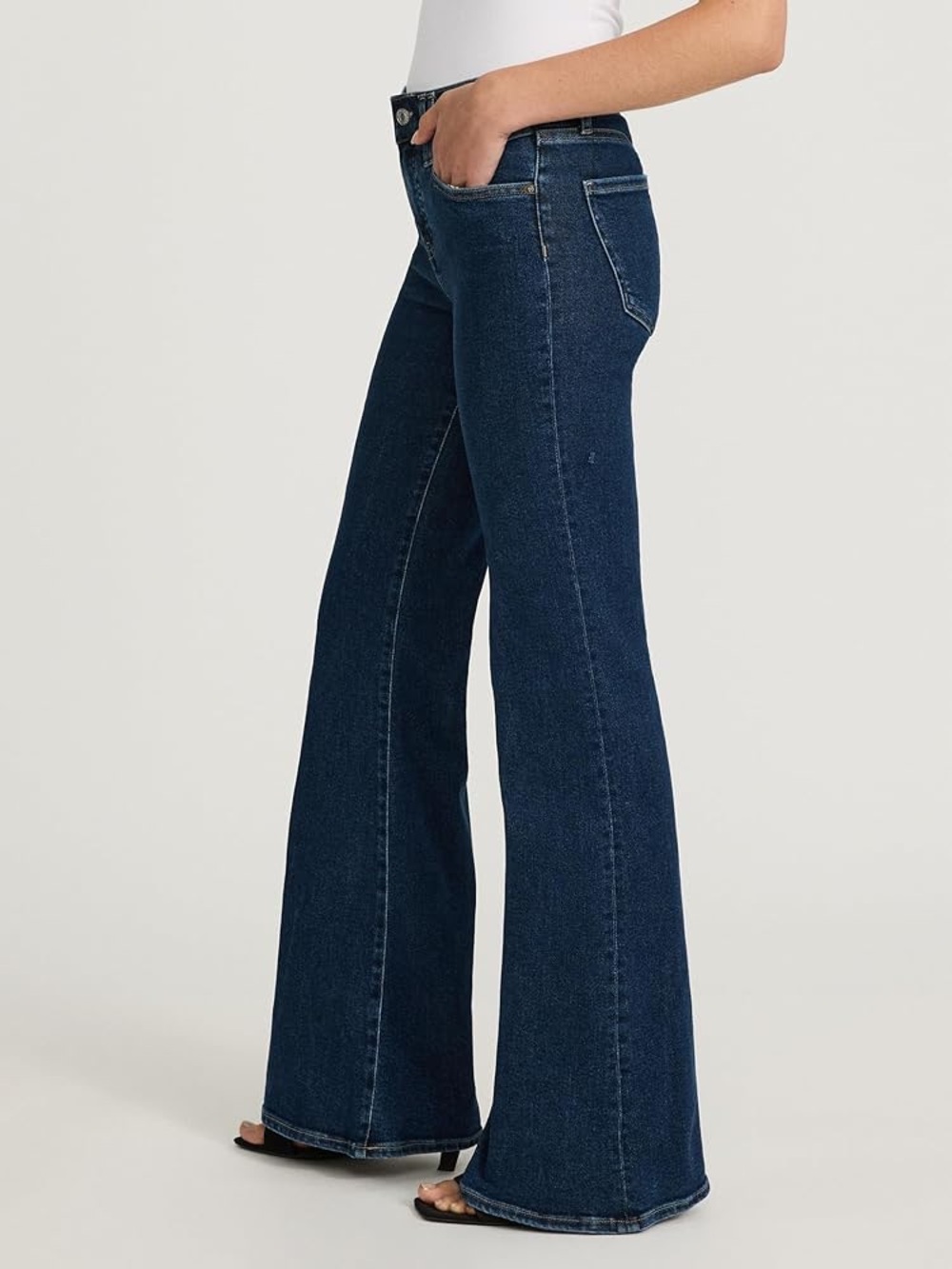 High rise flare Express Blue Jeans